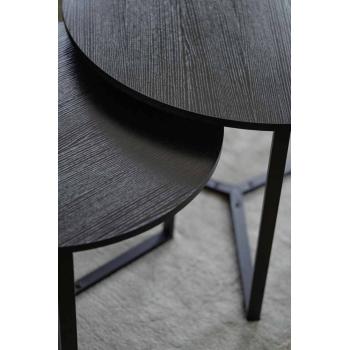 Svart sofabrod
