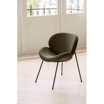 Loungestol Konrad grønn i stue