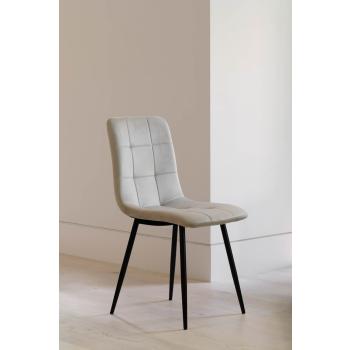 Spisestol Zoe i beige i stue