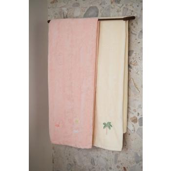 Strandhåndkle beach og summer hengende på badet