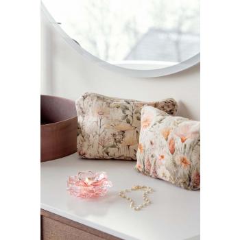 Toalettmappe blush på bad med smykke og telysholder flo