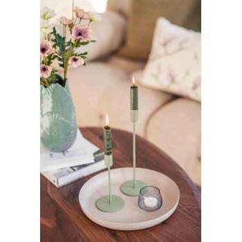 Lysestake Melina i to størrelser på lysfat