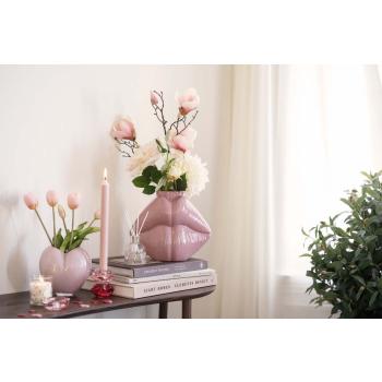 Vase lips, vase hjerte og lysestake lips på konsollbord ethan