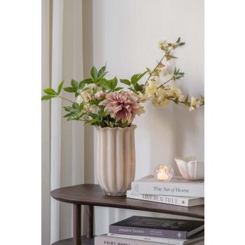 Vase Mia med bukett på konsollbord ethan