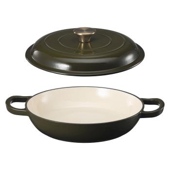 Støpejernsgryte lav 2L