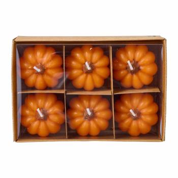 Dekorlys Gresskar 6 pk i eske