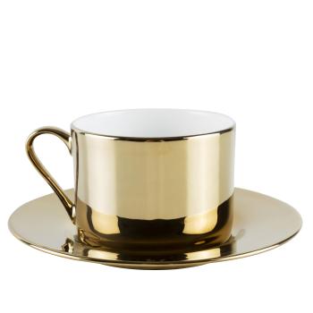 Cafesett Luksus kopp med skål