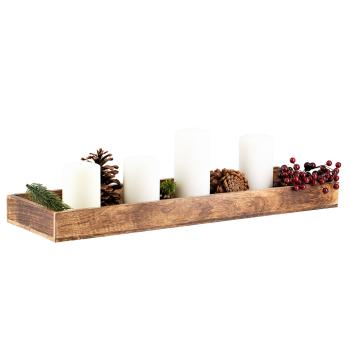 lysfat mangotre med pynt