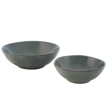 Skåler Iben grønn-blå