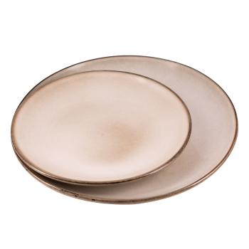 Middagstallerken Iben beige