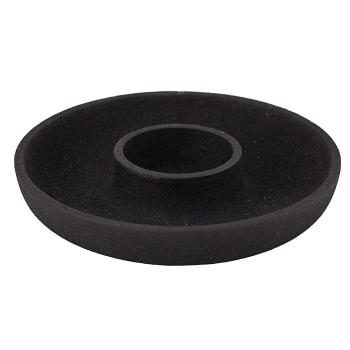 Lysestake telys Luna i sort metall