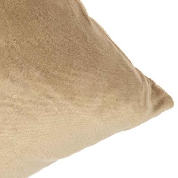 Putetrekk snøfnugg beige bilde av hjørne