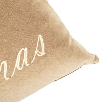 Putetrekk Merry Christmas nærbilde