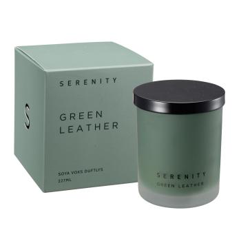 duftlys green leather