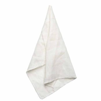 Serviett linde lin hvit