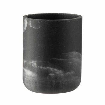 tannglass sort marmor