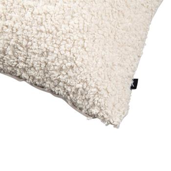 Putetrekk teddy offwhite bakside