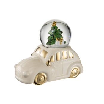 Snøkule Bil med tre
