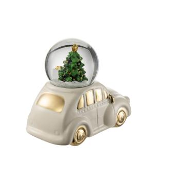 Snøkule Bil med tre