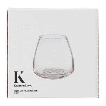 Telysholder Antonia 10 cm klar i gaveeske