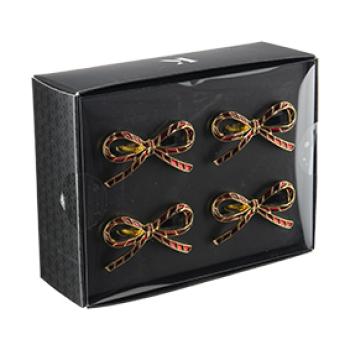 Serviettring sløyfe, 4 stk