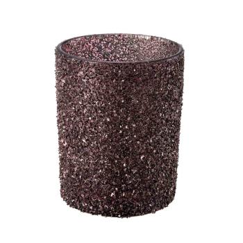 Telysholder Glitter burgunder