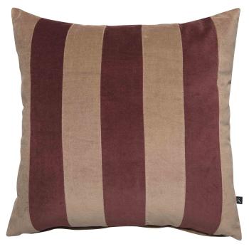 Putetrekk velur striper 48x48 cm