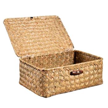 kurv tage med lokk stor