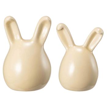 Gul påskepynt kanin