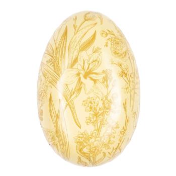 Påskeegg 15 cm gul