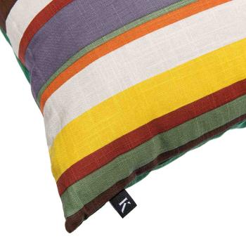 Putetrekk Stripet nærbilde