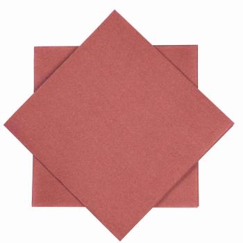 Serviett airlaid 40x40cm rød