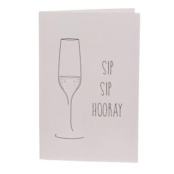 kort med sip sip hooray