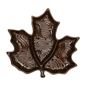 Dekorfat Lønneblad 30cm ovenfra