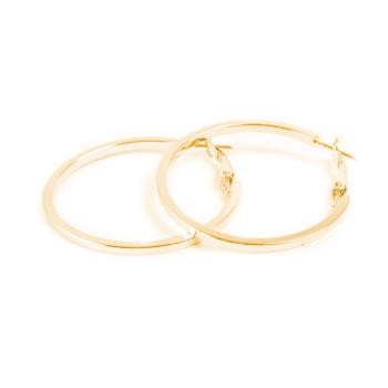 Øreringer, 40 mm, G