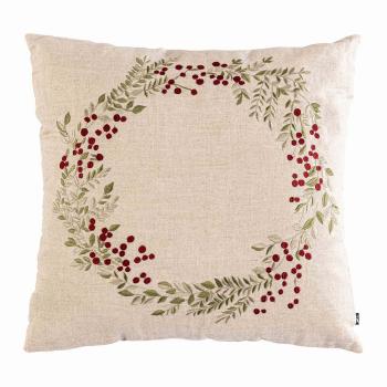 Putetrekk krans broderi