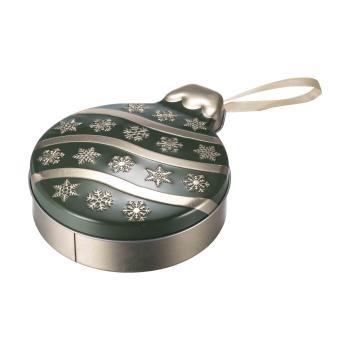 Kakeboks julekule grønn