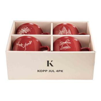 Kopp Jul 4pk i eske