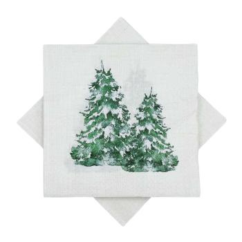 Serviett grantrær