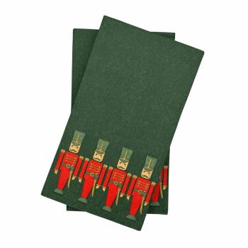 Serviett nøtteknekker grønn