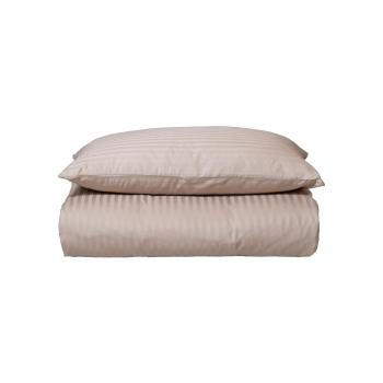 Sengesett Adele Sateng, 140x220 cm, beige