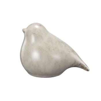 Fugl Luca 11,5 cm beige