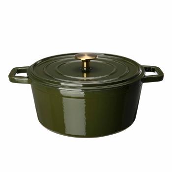 Støpejernsgryte Sabor 4L grønn
