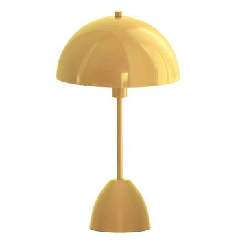 gul bordlampe