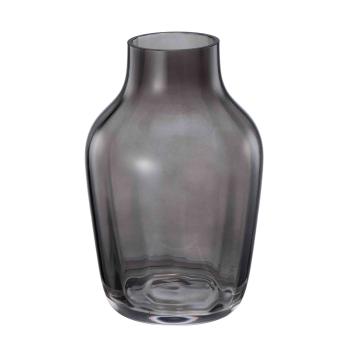 Vase Markblomst 15 cm grå