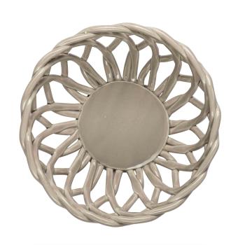 Flettet skål Ø 19 cm sett ovenfra