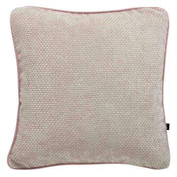 Putetrekk Kayla med piping48x48 cm lys beige