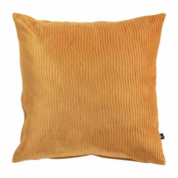 Putetrekk Waves 48x48 cm oker