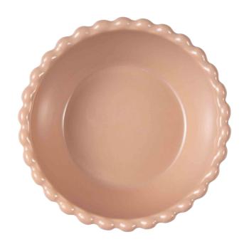 Skål Ebba lys rosa sett ovenfra