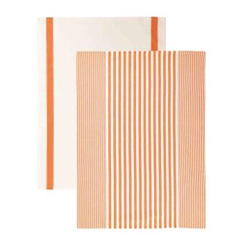 Kjøkkenhåndkle Georg 50x70 sett oransje